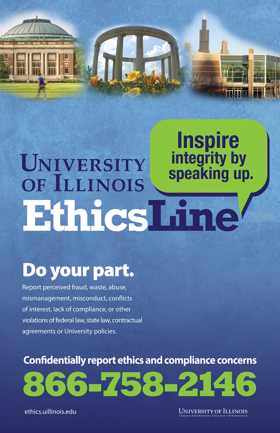 Ethics Line Poster Ethics Line Poster